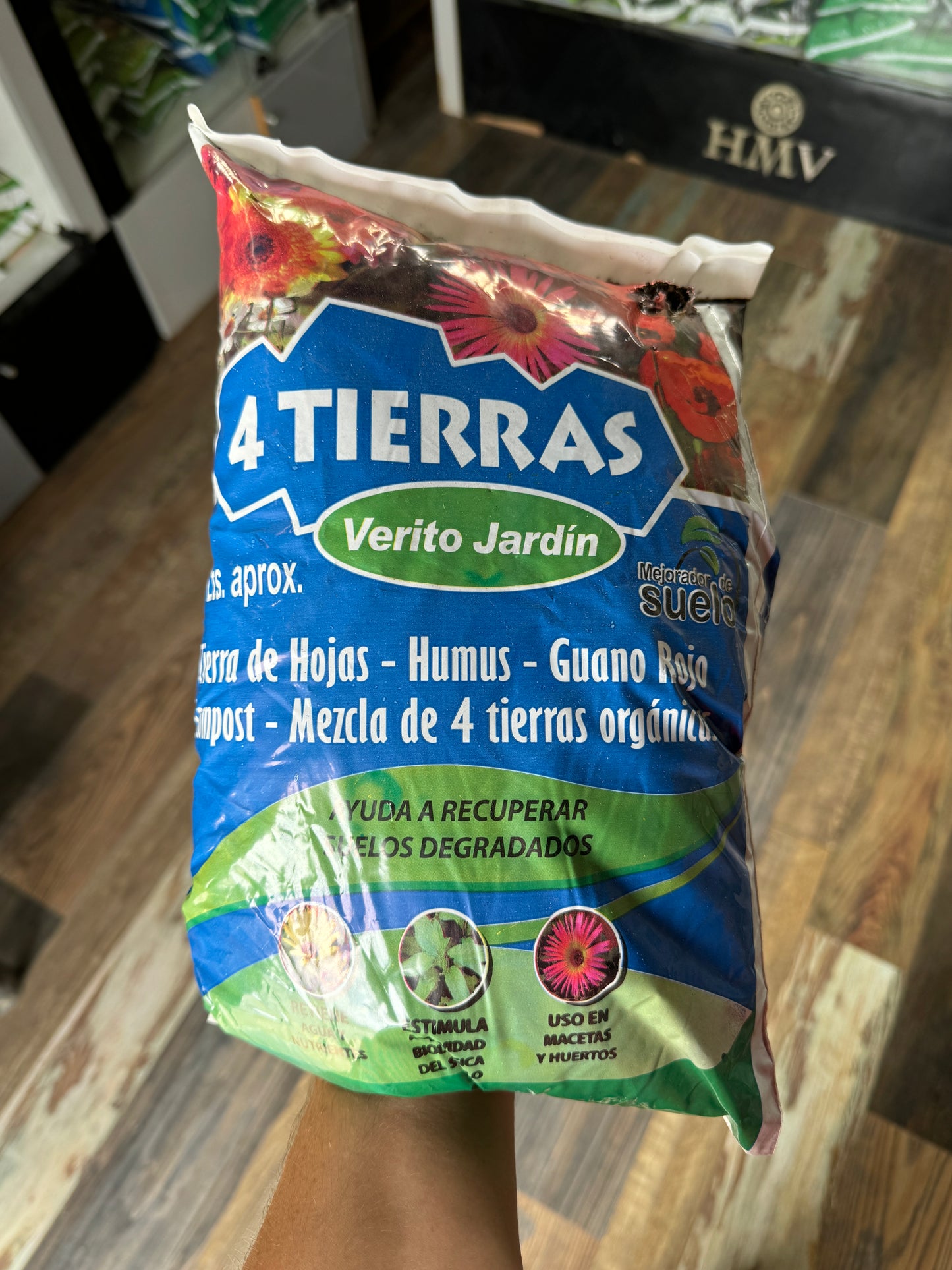 Tierra mejorador de suelo